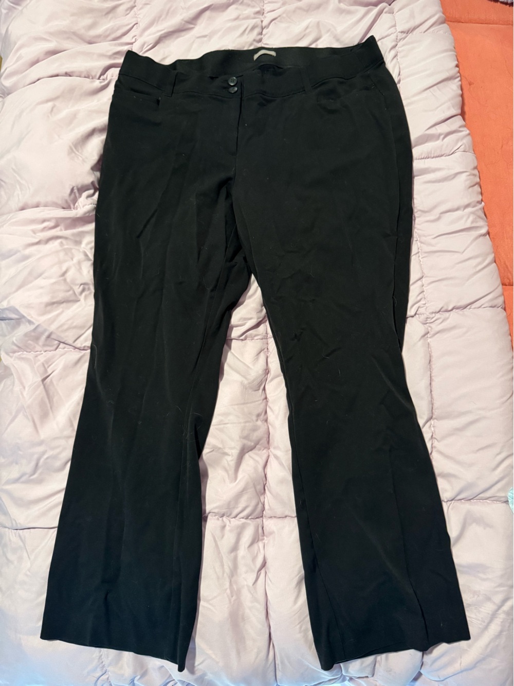 Maurices Black Boot Cut Dress Pants